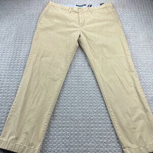 Tommy Hilfiger Khaki Pants Men Size 40 Brown Casual Chino Preppy